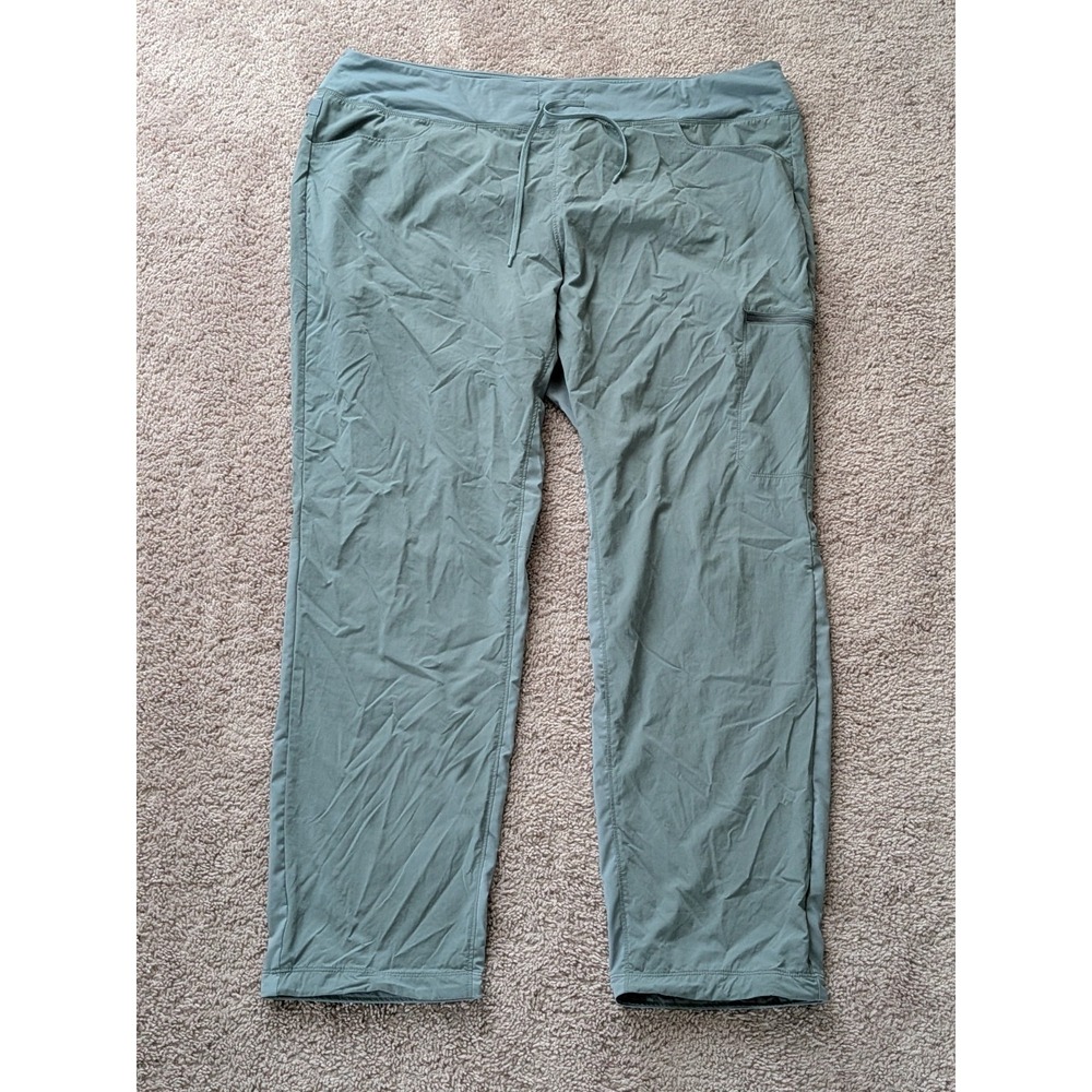 Patagonia Womens Sandy Cay Nylon Pants XXL Blue Sage 81975 Fishing Hiking NEW